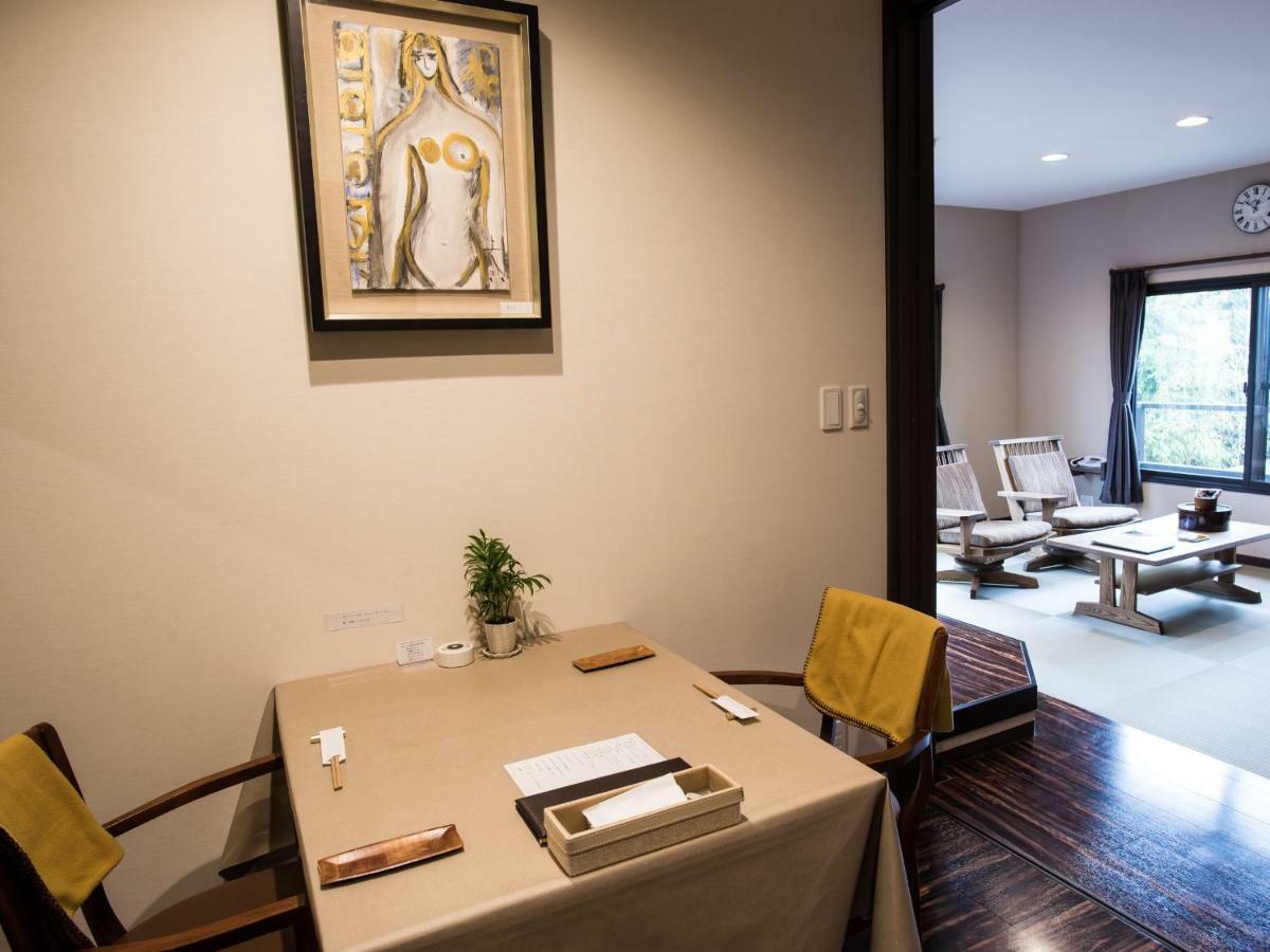 Yufuin Ryokan Dining Kitchen Zen Экстерьер фото