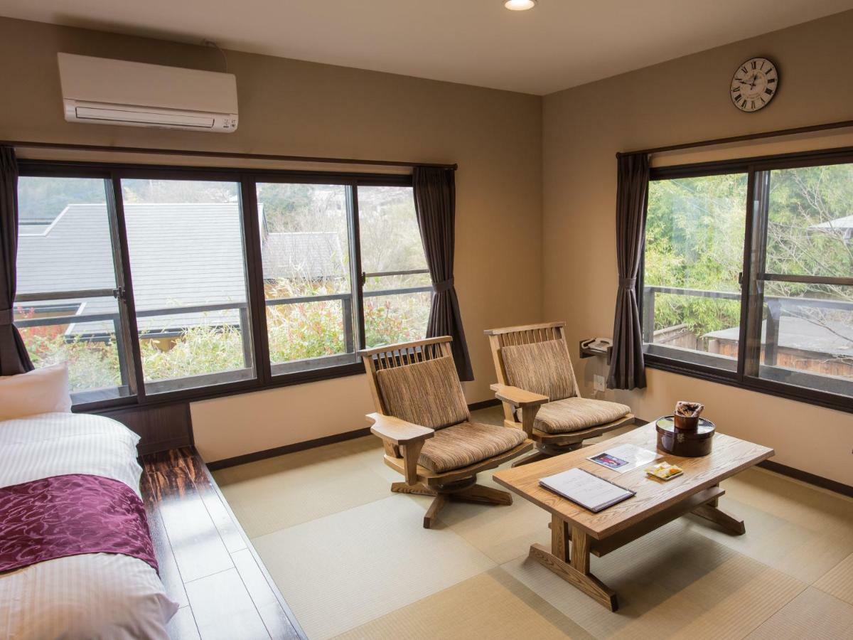Yufuin Ryokan Dining Kitchen Zen Экстерьер фото