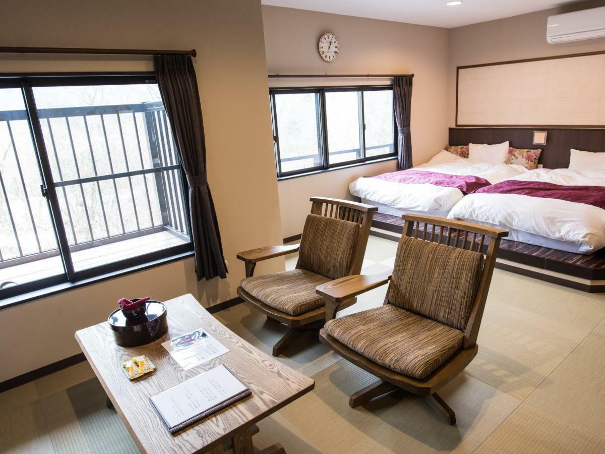 Yufuin Ryokan Dining Kitchen Zen Экстерьер фото
